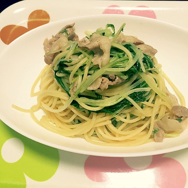 蒸し生姜使用 簡単ランチ 水菜と豚肉のパスタ レシピ 作り方 By オレイン酸 楽天レシピ 蒸し生姜使用 簡単ランチ 水菜と豚肉のパスタ レシピ 作り方 By オレイン酸 楽天レシピ